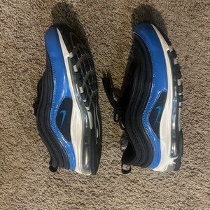 Nike Air Max 97 Black and Blue Trainers